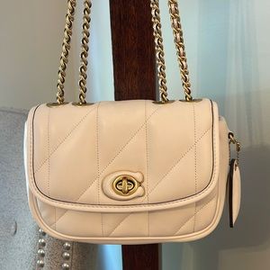 COACH Pillow Madison Shoulder Bag 18 with Quilting